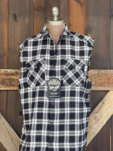 Busch Light PHEASANT HUNT Sleeveless Flannel